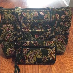 Vera Bradley Purse with Wallet